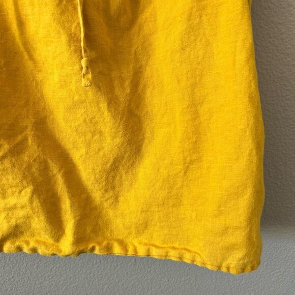 J. Crew Embroidered Tie-Neck Linen/Cotton Top - Picture 5 of 8